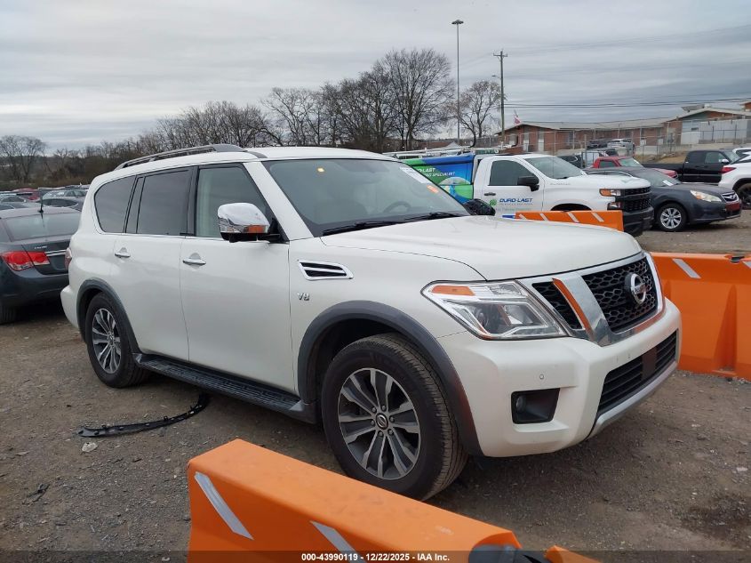 2018 Nissan Armada Sl VIN: JN8AY2ND6J9060080 Lot: 43990119