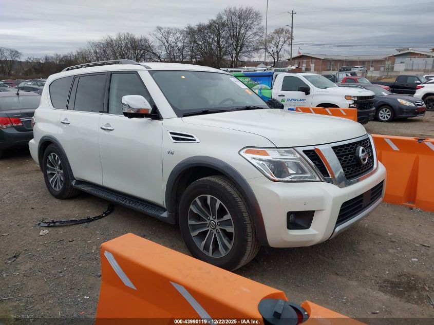 2018 Nissan Armada Sl VIN: JN8AY2ND6J9060080 Lot: 43990119