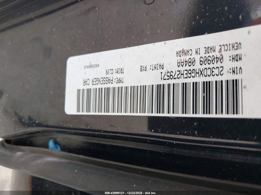 2014 Dodge Charger Sxt Plus VIN: 2C3CDXHG6EH279571 Lot: 43990121