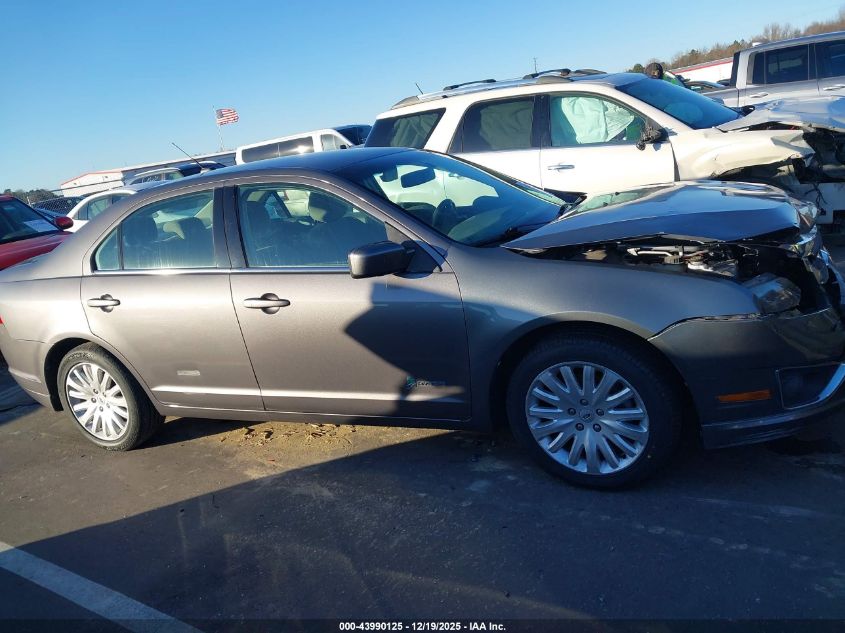 2012 Ford Fusion Hybrid VIN: 3FADP0L31CR447501 Lot: 43990125