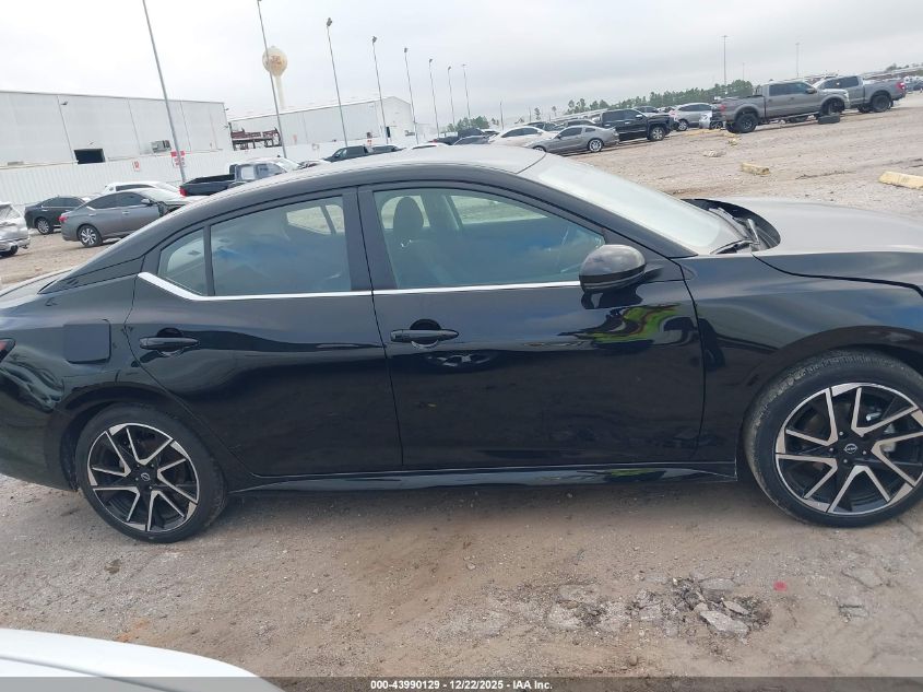 2025 Nissan Sentra Sr VIN: 3N1AB8DV0SY365969 Lot: 43990129