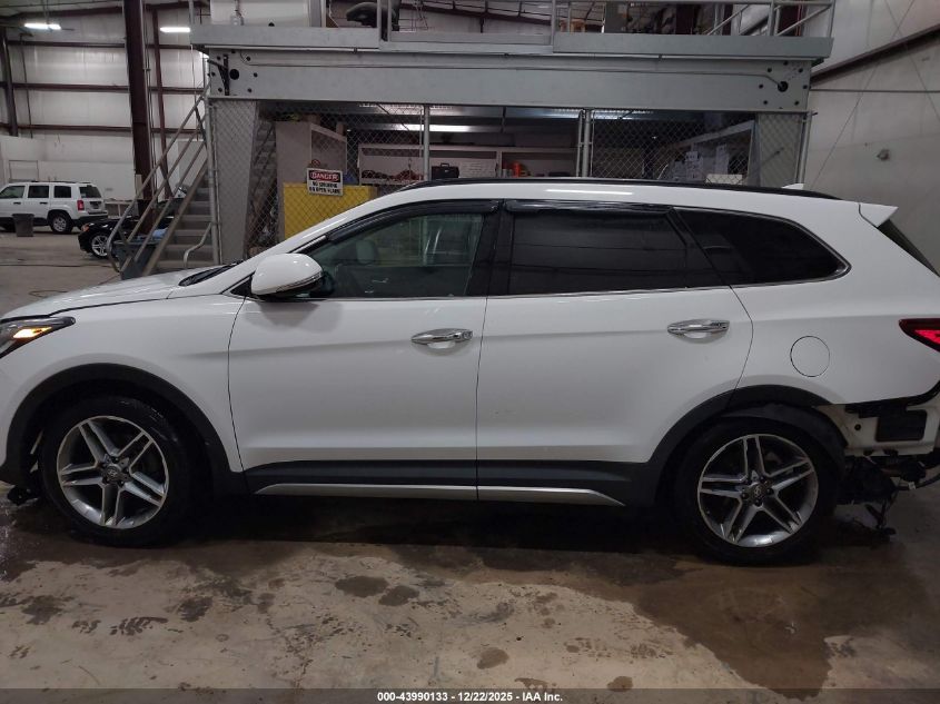 2017 Hyundai Santa Fe Limited Ultimate VIN: KM8SR4HF2HU244585 Lot: 43990133