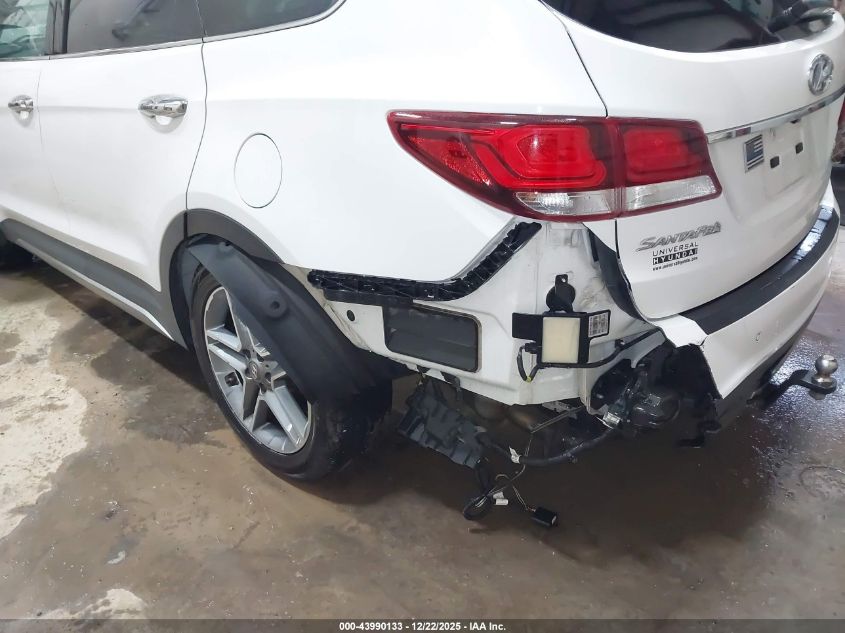 2017 Hyundai Santa Fe Limited Ultimate VIN: KM8SR4HF2HU244585 Lot: 43990133