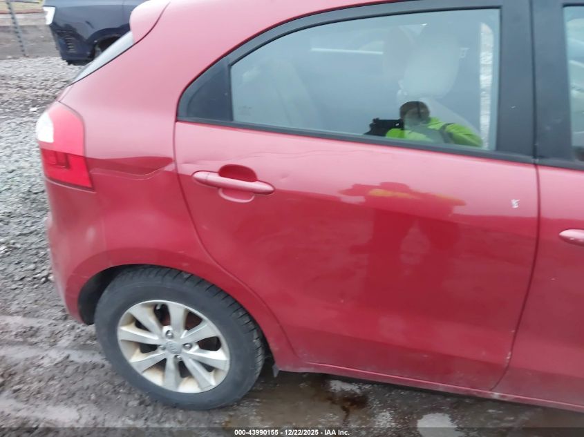 2014 Kia Rio Ex VIN: KNADN5A3XE6415868 Lot: 43990155