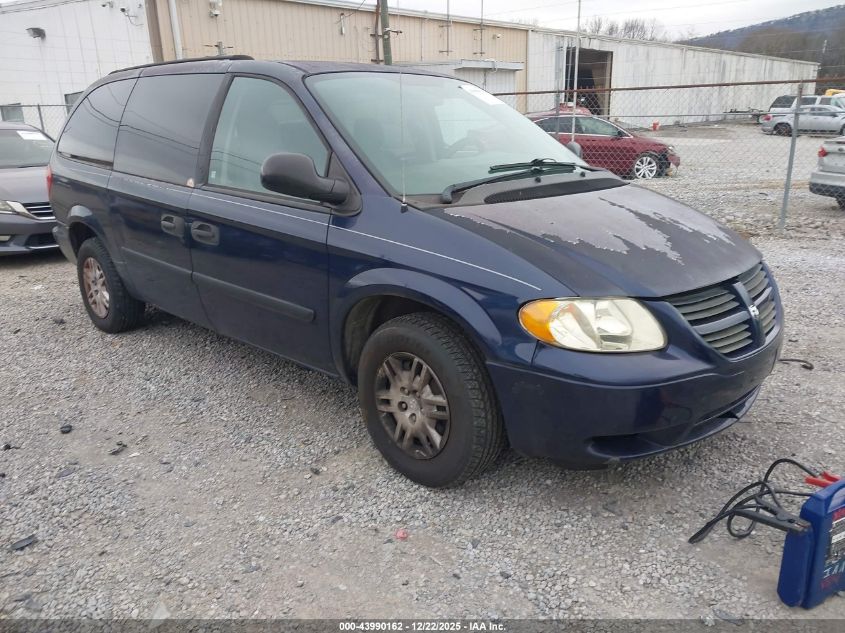 2006 Dodge Grand Caravan Se VIN: 1D4GP24R76B635571 Lot: 43990162