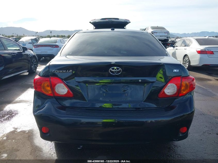 2009 Toyota Corolla Le VIN: JTDBL40E699051143 Lot: 43990165