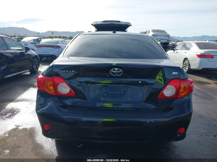2009 Toyota Corolla Le VIN: JTDBL40E699051143 Lot: 43990165