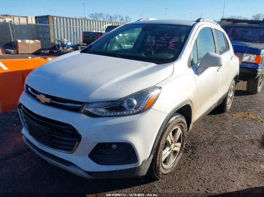 2019 Chevrolet Trax Lt VIN: 3GNCJPSB1KL194732 Lot: 43990172