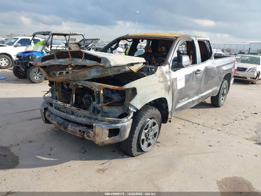 2014 Toyota Tundra Sr5 4.6L V8 VIN: 5TFRM5F18EX075116 Lot: 43990178