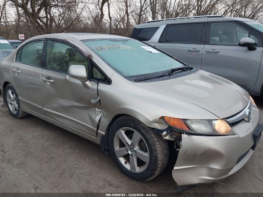 2008 Honda Civic Ex VIN: 1HGFA16818L043204 Lot: 43990183