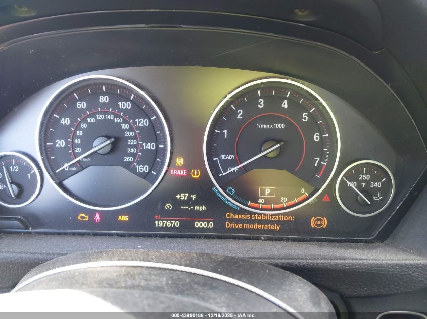 2015 BMW 328I VIN: WBA3C1C57FK118025 Lot: 43990186