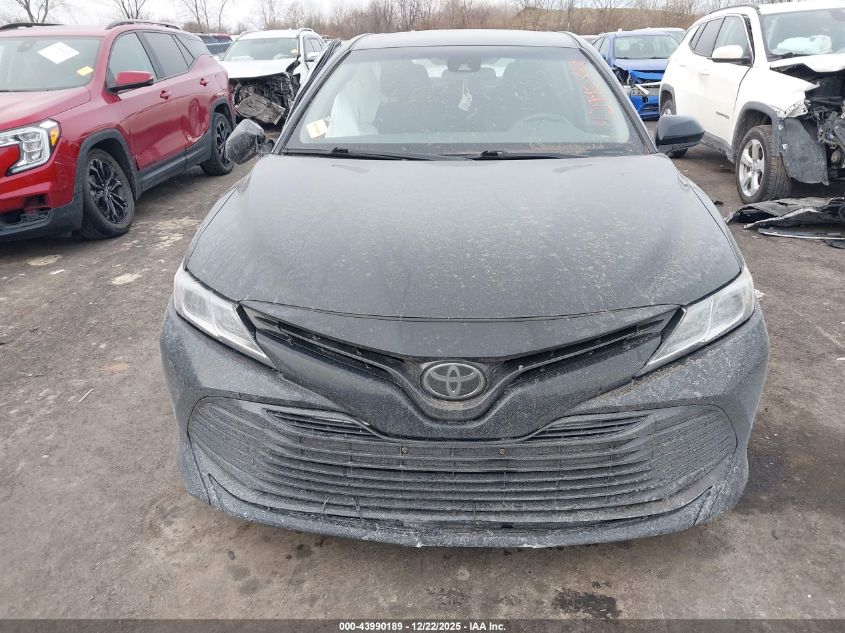 2020 Toyota Camry Le VIN: 4T1C11AK1LU943345 Lot: 43990189