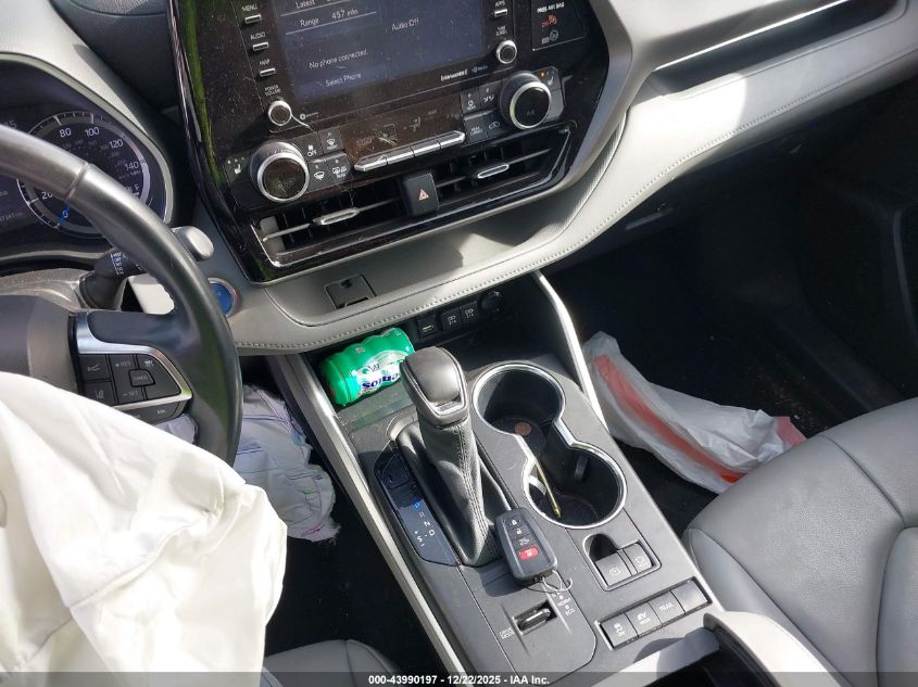 2021 Toyota Highlander Hybrid Xle VIN: 5TDGBRCH9MS021544 Lot: 43990197