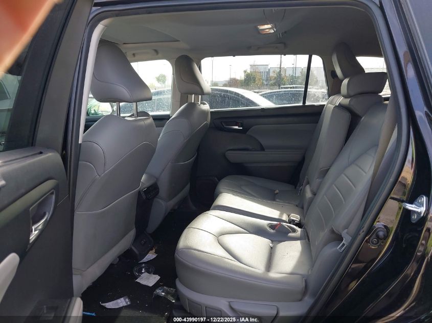 2021 Toyota Highlander Hybrid Xle VIN: 5TDGBRCH9MS021544 Lot: 43990197