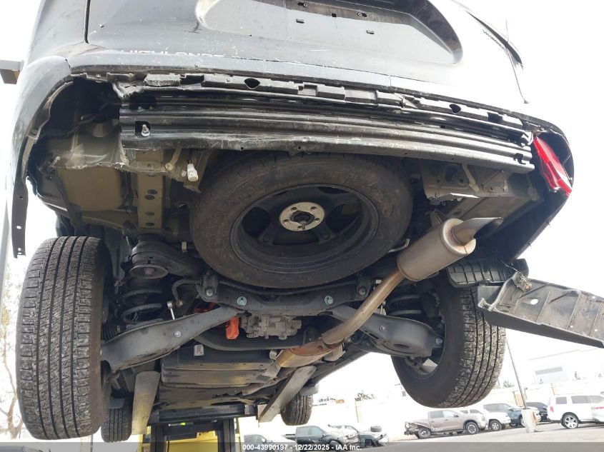 2021 Toyota Highlander Hybrid Xle VIN: 5TDGBRCH9MS021544 Lot: 43990197