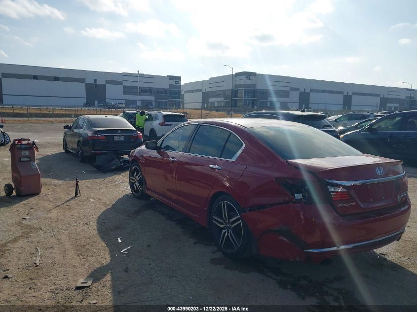 2017 Honda Accord Sport Se VIN: 1HGCR2F12HA218625 Lot: 43990203