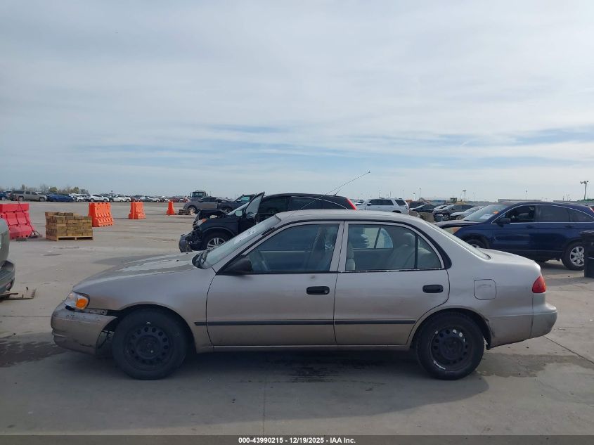 2000 Toyota Corolla Ce VIN: 1NXBR12EXYZ337319 Lot: 43990215