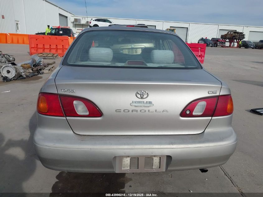 2000 Toyota Corolla Ce VIN: 1NXBR12EXYZ337319 Lot: 43990215