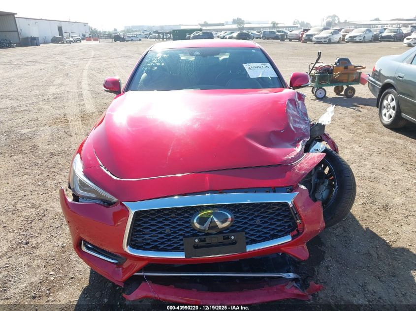 2021 Infiniti Q60 Luxe VIN: JN1EV7KK6MM410964 Lot: 43990220