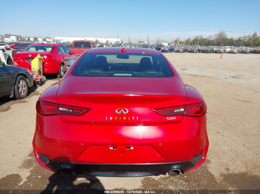2021 Infiniti Q60 Luxe VIN: JN1EV7KK6MM410964 Lot: 43990220