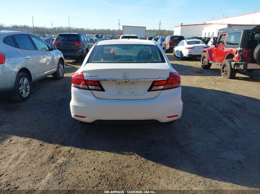 2013 Honda Civic Lx VIN: 2HGFB2F59DH512572 Lot: 43990226