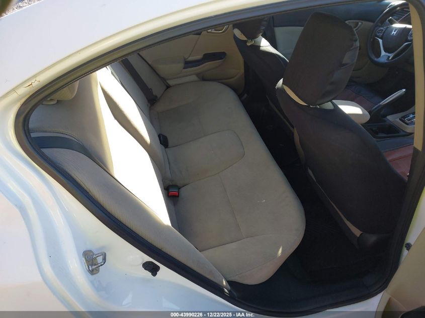 2013 Honda Civic Lx VIN: 2HGFB2F59DH512572 Lot: 43990226