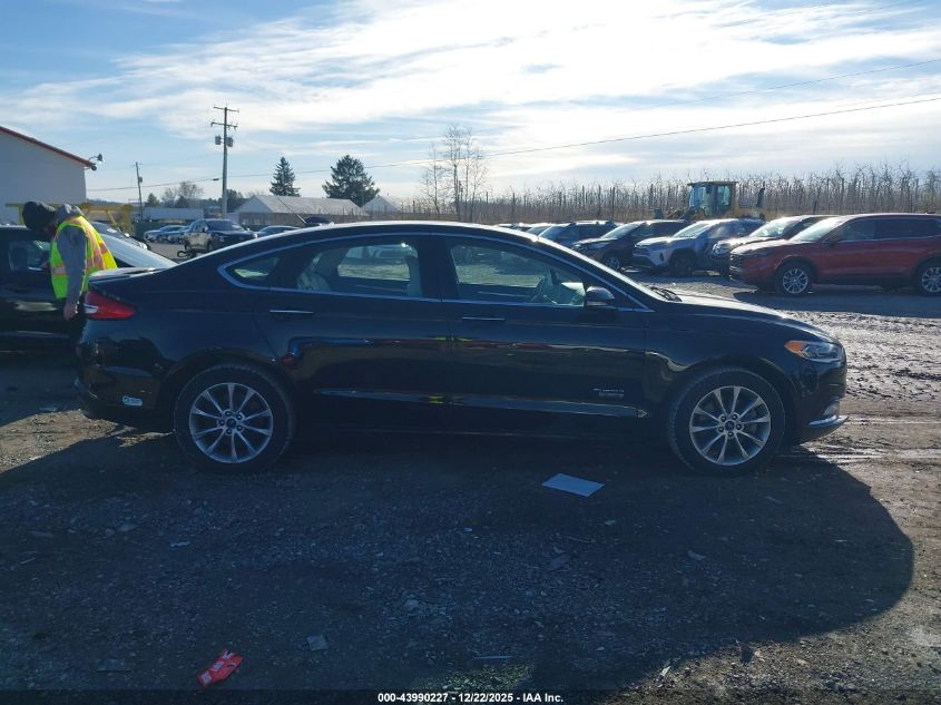 2018 Ford Fusion Energi Titanium VIN: 3FA6P0SUXJR189785 Lot: 43990227