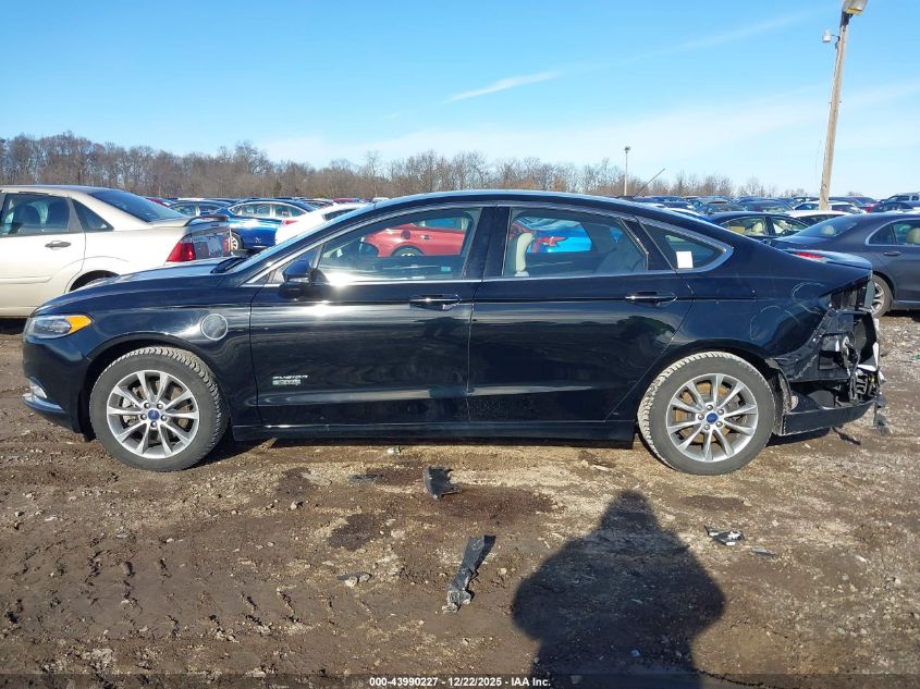 2018 Ford Fusion Energi Titanium VIN: 3FA6P0SUXJR189785 Lot: 43990227
