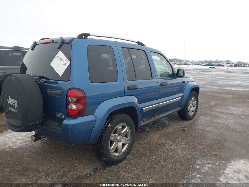 JEEP LIBERTY 2006 VIN 1J8GL58K36W261257