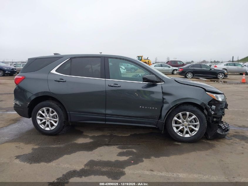 2020 Chevrolet Equinox Fwd Lt 1.5L Turbo VIN: 2GNAXKEV4L6209776 Lot: 43990329