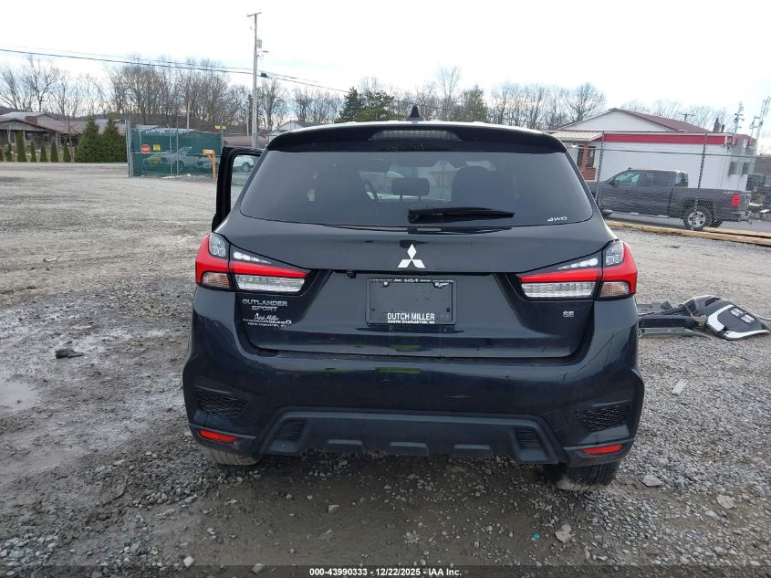 2024 Mitsubishi Outlander Sport 2.0 Es Awc/2.0 Le Awc/2.0 Ralliart Awc/2.0 S Awc/2.0 Se Awc/2.0 Trail Edition Awc/Es/S/Trail Edition VIN: JA4ARUAU2RU014405 Lot: 43990333