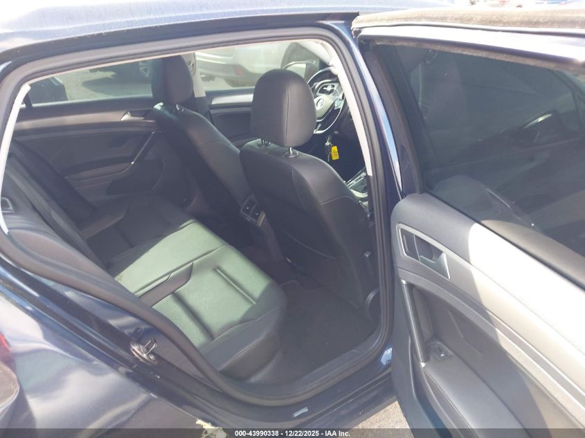 2016 Volkswagen Golf Tsi Se 4-Door VIN: 3VW217AU6GM011119 Lot: 43990338