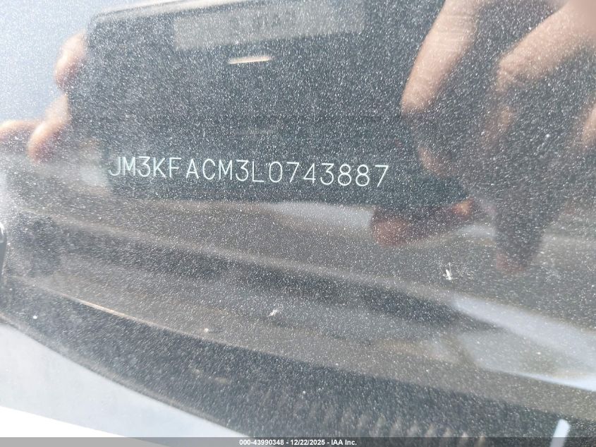 2020 Mazda Cx-5 Touring VIN: JM3KFACM3L0743887 Lot: 43990348