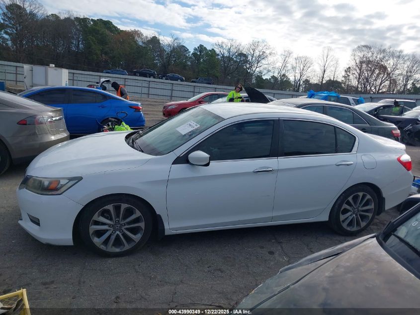 2014 Honda Accord Sport VIN: 1HGCR2F54EA091505 Lot: 43990349