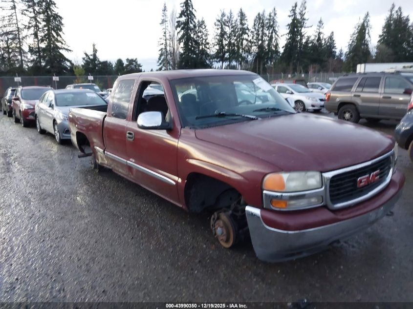 1999 GMC Sierra 1500 Sl/Sle VIN: 1GTEK19T3XE507068 Lot: 43990350