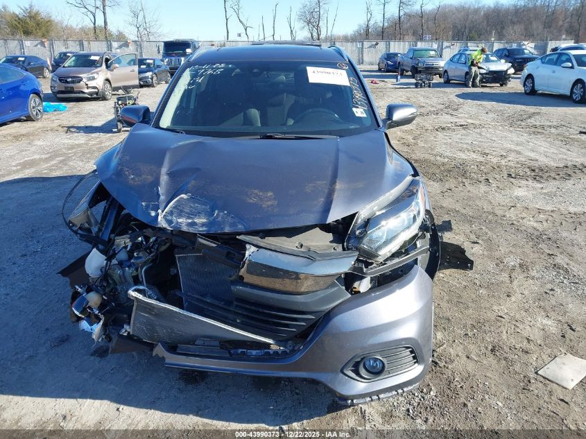 2021 Honda Hr-V Awd Ex VIN: 3CZRU6H55MM734547 Lot: 43990373