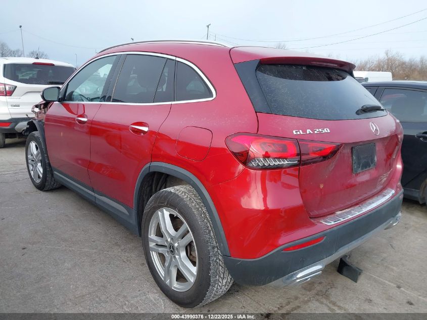 2021 Mercedes-Benz Gla 250 4Matic VIN: W1N4N4HB6MJ173675 Lot: 43990376