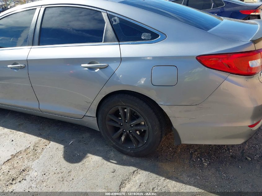 2015 Hyundai Sonata Se VIN: 5NPE24AF0FH206411 Lot: 43990378