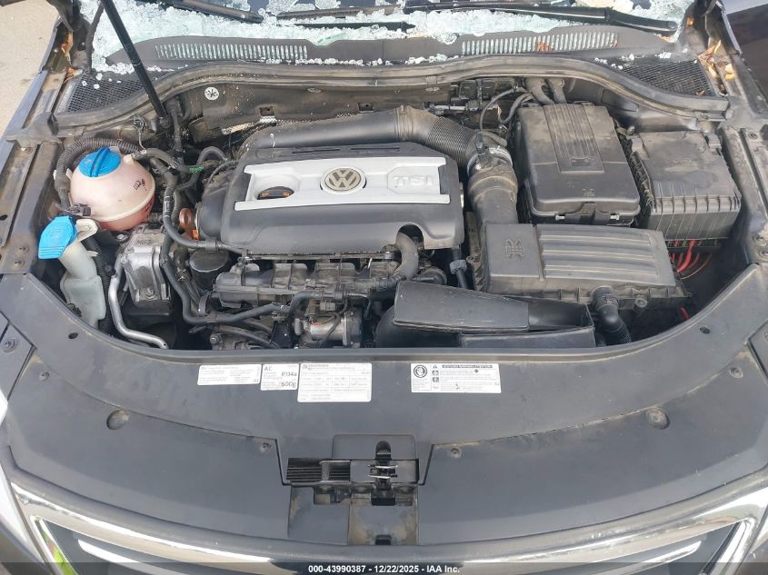 2012 Volkswagen Cc Sport VIN: WVWMP7AN7CE512779 Lot: 43990387