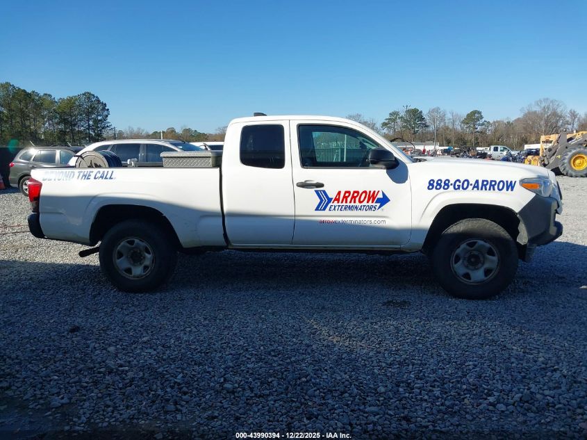 2020 Toyota Tacoma Sr VIN: 5TFRX5GN7LX176167 Lot: 43990394