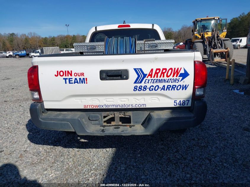 2020 Toyota Tacoma Sr VIN: 5TFRX5GN7LX176167 Lot: 43990394