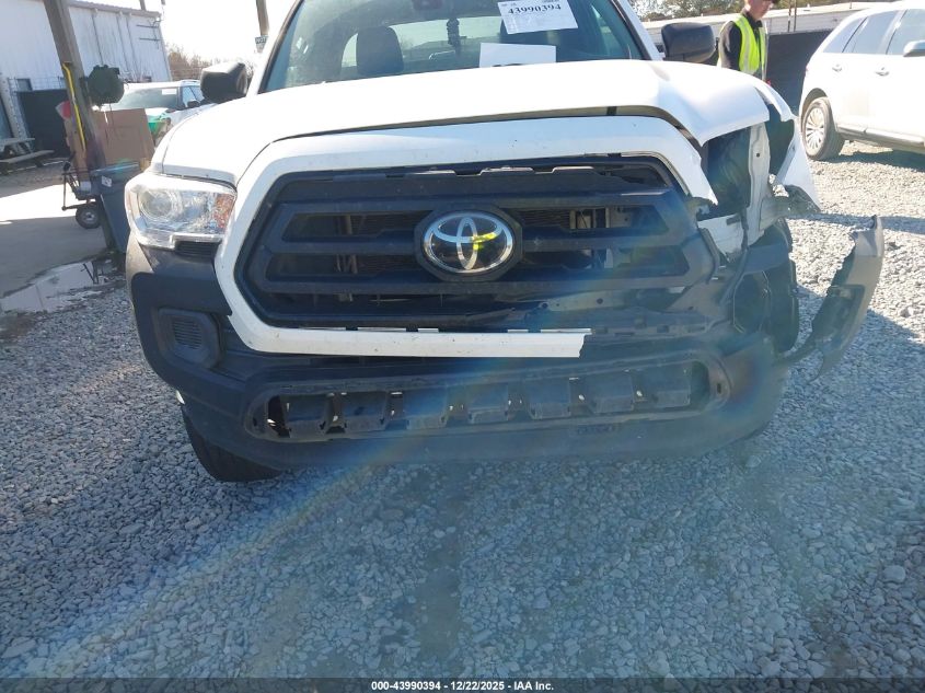 2020 Toyota Tacoma Sr VIN: 5TFRX5GN7LX176167 Lot: 43990394