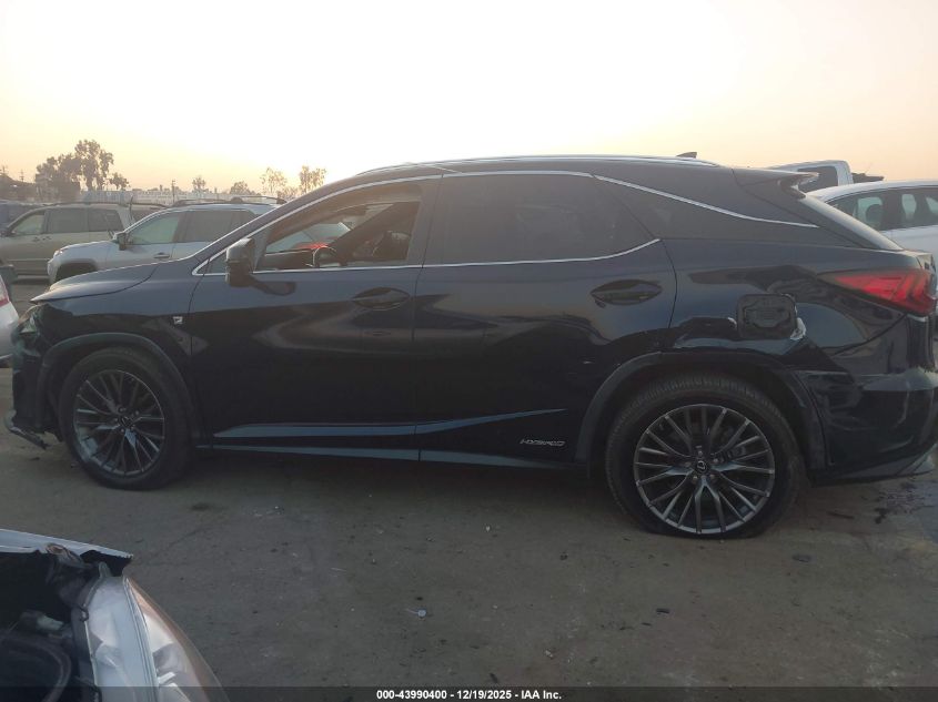 2019 Lexus Rx 450H F Sport VIN: 2T2BGMCA3KC040349 Lot: 43990400
