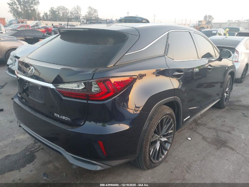 2019 Lexus Rx 450H F Sport