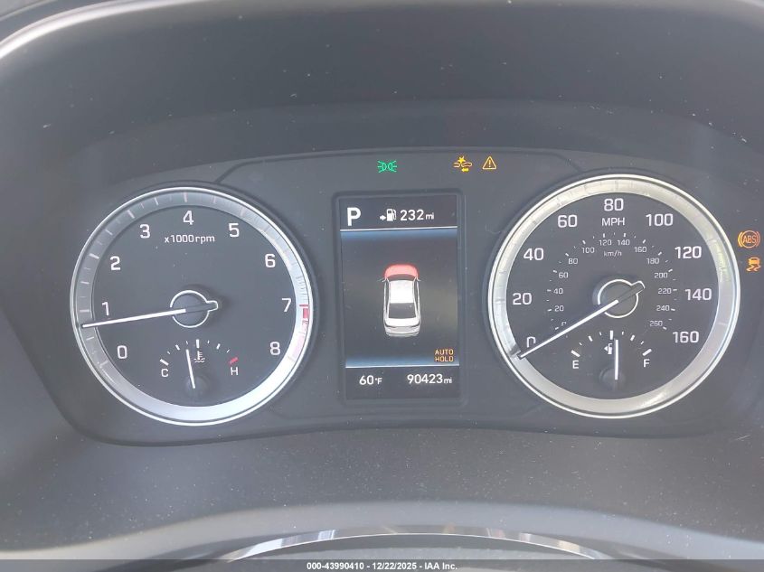 2019 Hyundai Sonata Sel VIN: 5NPE34AF6KH795830 Lot: 43990410