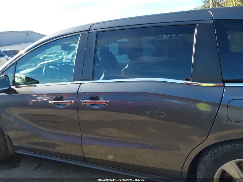 2020 Honda Odyssey Ex-L/Ex-L W/Navi Res VIN: 5FNRL6H71LB028348 Lot: 43990411