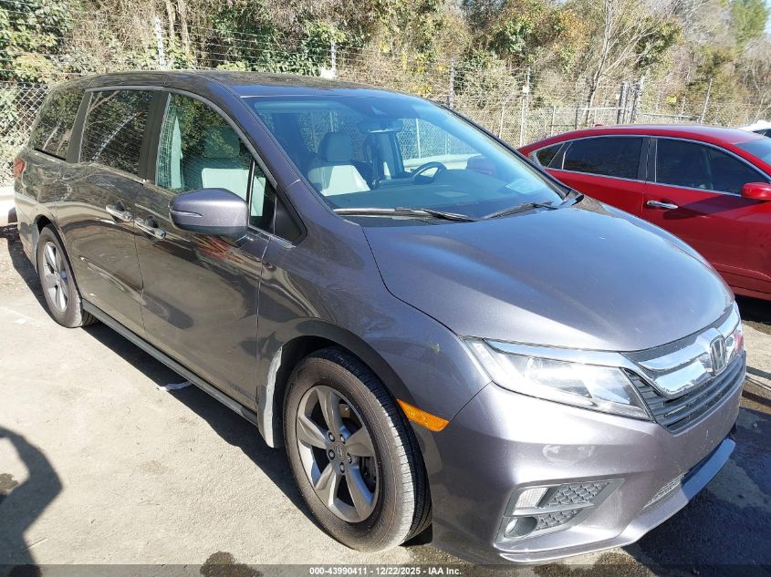 2020 Honda Odyssey Ex-L/Ex-L W/Navi Res VIN: 5FNRL6H71LB028348 Lot: 43990411