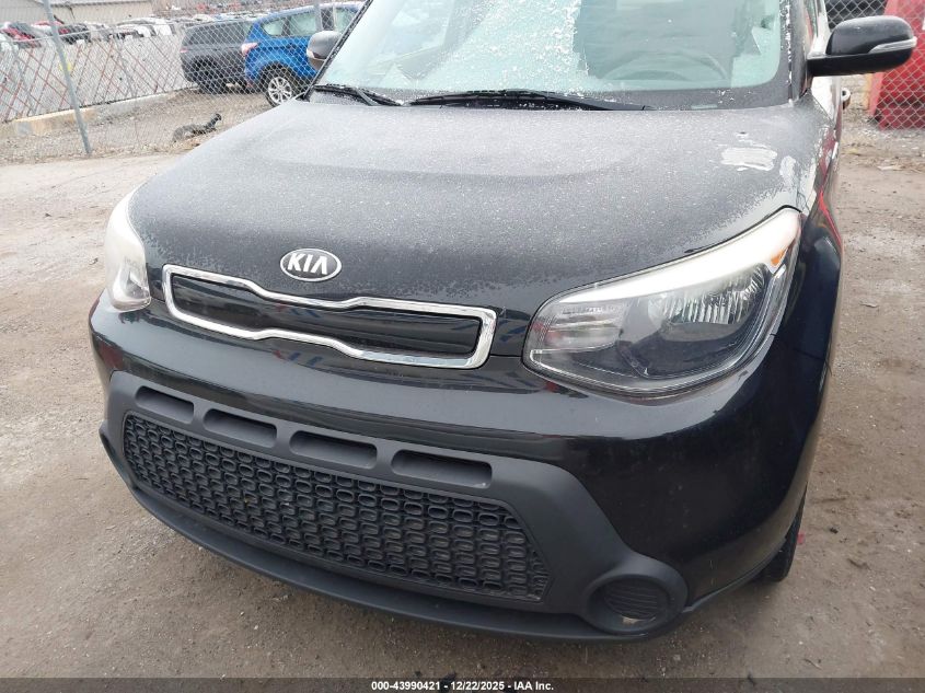 2014 Kia Soul + VIN: KNDJP3A56E7007027 Lot: 43990421