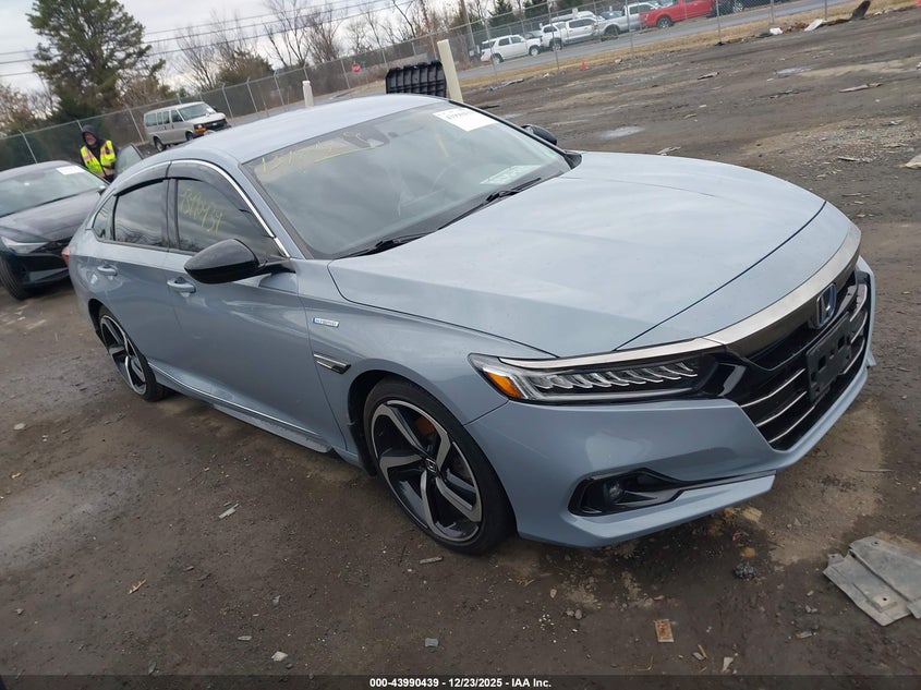 1HGCV3F2XNA023801 2022 Honda Accord Hybrid Sport auction photo 1