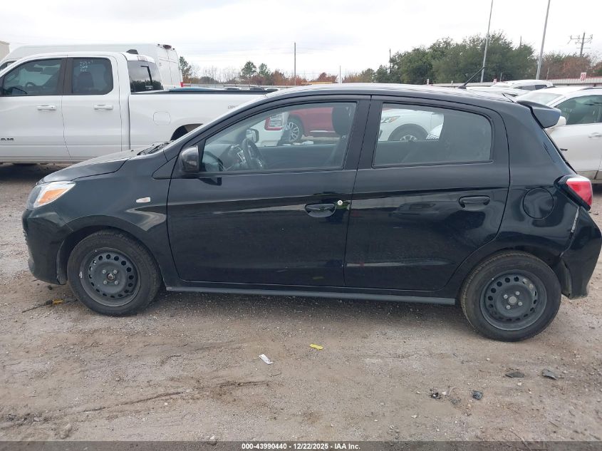 2024 Mitsubishi Mirage Es/Le VIN: ML32AUHJ5RH007490 Lot: 43990440